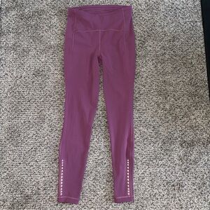 Lululemon Swift Speed High-Rise Tight 28"  Plum Size 6